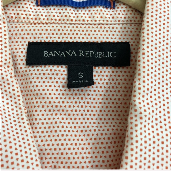 Banana Republic Geometric Print Snap Button Down - Picture 4 of 4